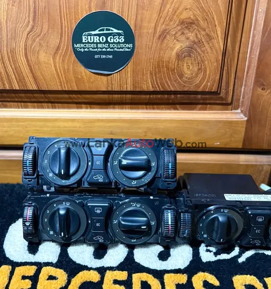 Mercedes Benz W210 climate control units (E class)