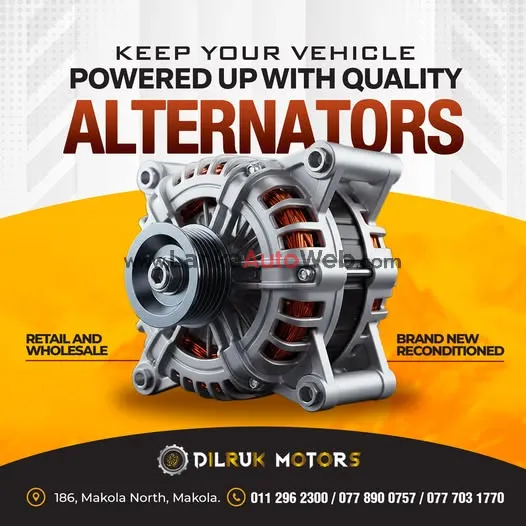 Keep Your Vehicle Powered Up with Quality Alternators!