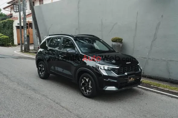 2026 KIA SONET GTX+ | 1.0L TURBO | AURORA BLACK photo 2